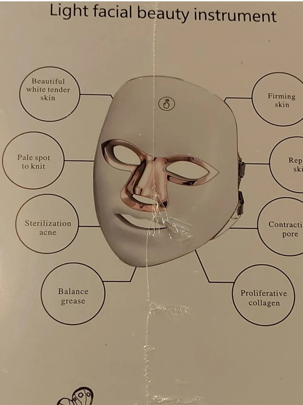 LED Facial Beauty Mask - Women Skincare